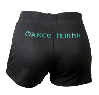 Irish Dancing Shoes on Black Irish Dancing Shorts   Girls  Irish Dance Clothing