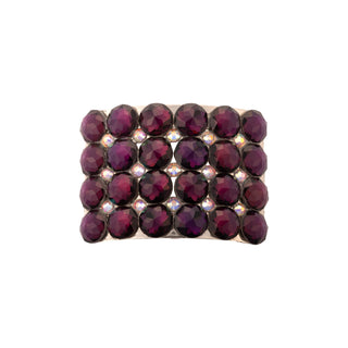 Champion Irish Dance Buckle in Purple Diamantes