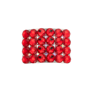 Champion Irish Dance Buckle in Red Diamantes