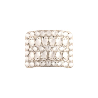 Crystal Clear Mini Pear Diamante Buckles