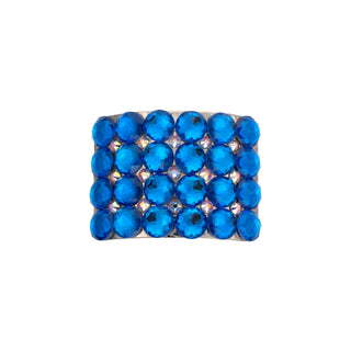 Champion Irish Dance Buckle with Sapphire Blue Diamantes