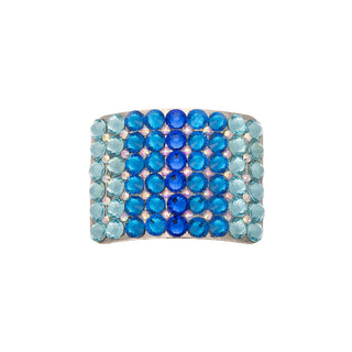 Classic Deluxe - Sapphire Rhinestones Dance Buckles
