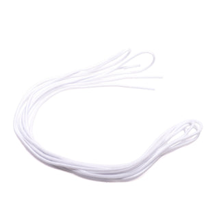 White round ghillie laces for Irish dancing pumps in U-shape