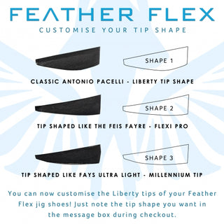 Feather Flex Jig Shoe tip shape customization guide for Irish dance