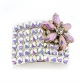 Light Pink Flower Diamante Buckle