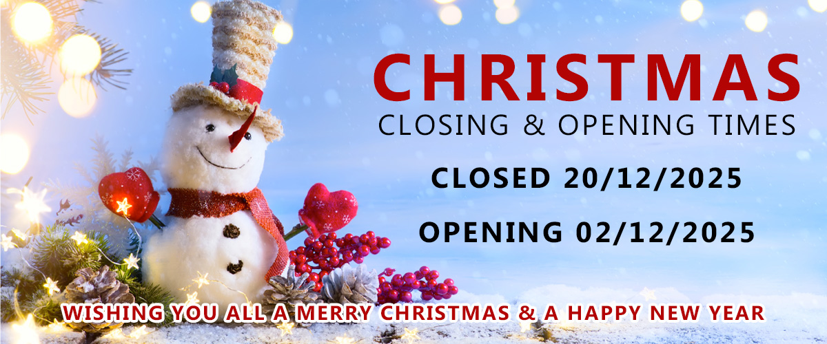 Christmas Closing Times